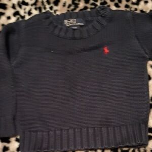 Polo by Ralph Lauren Navy Kids Sweater